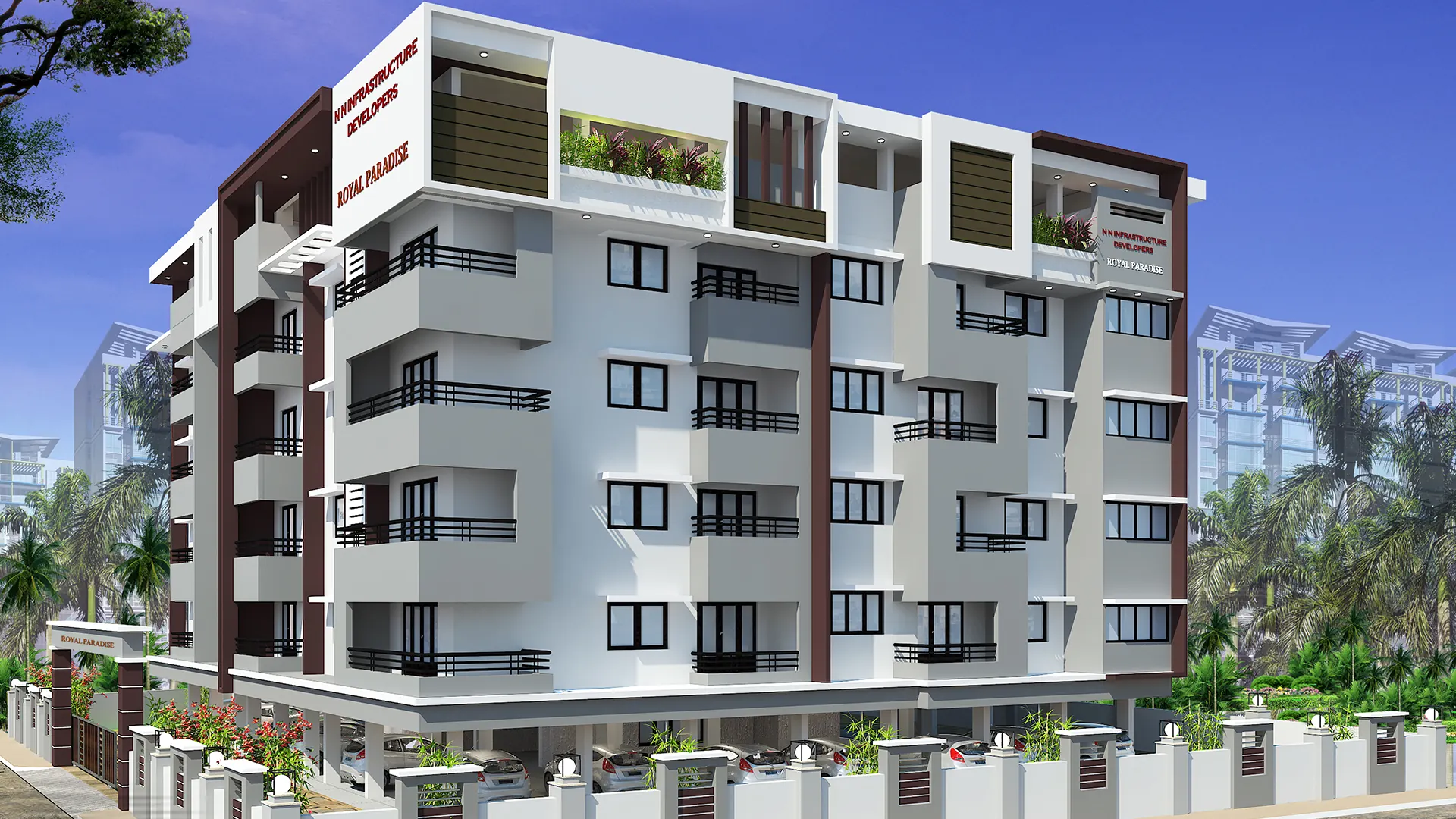 Royal Paradise apartments – completed project