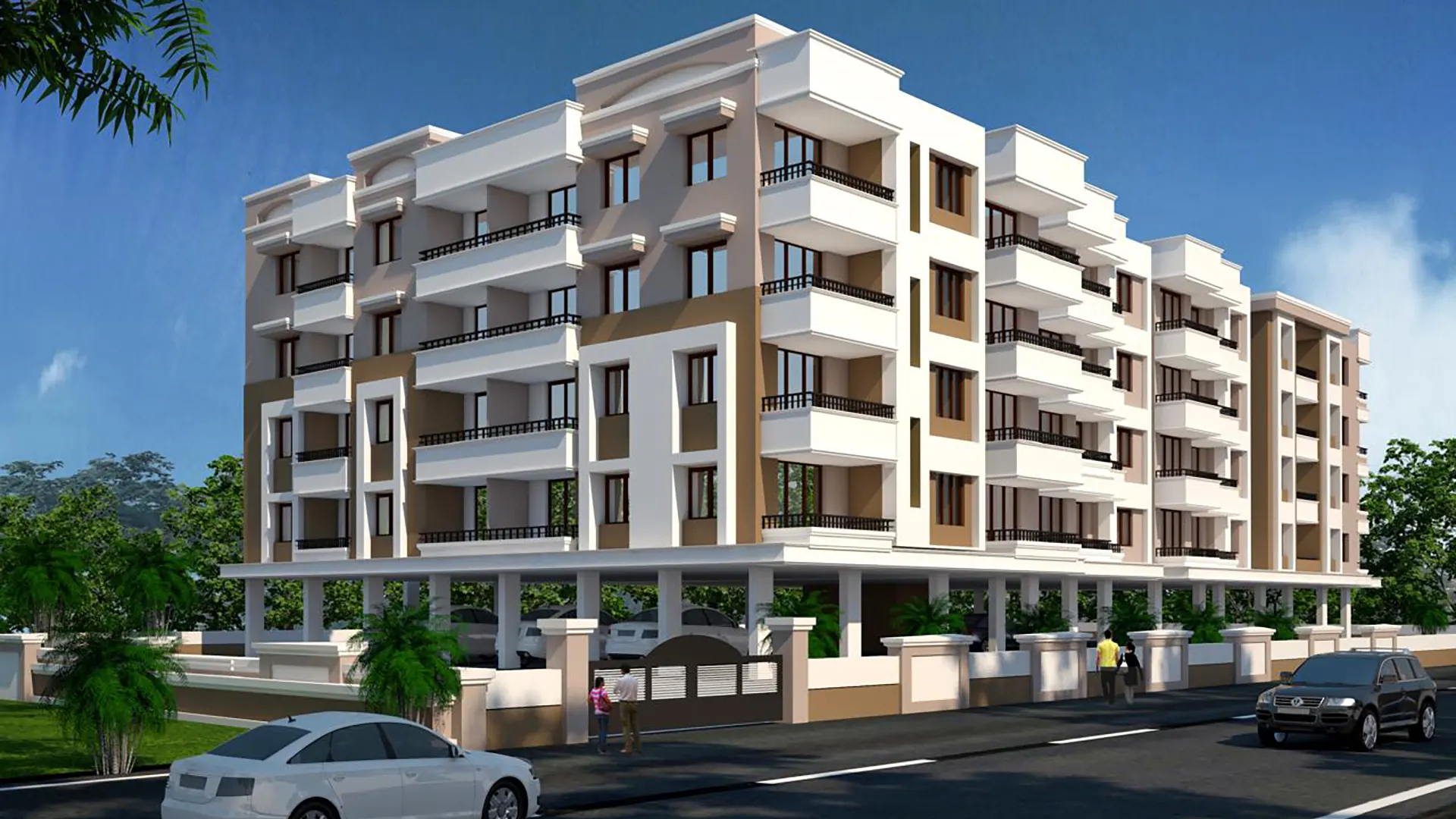 Valentine Residency apartments – completed project