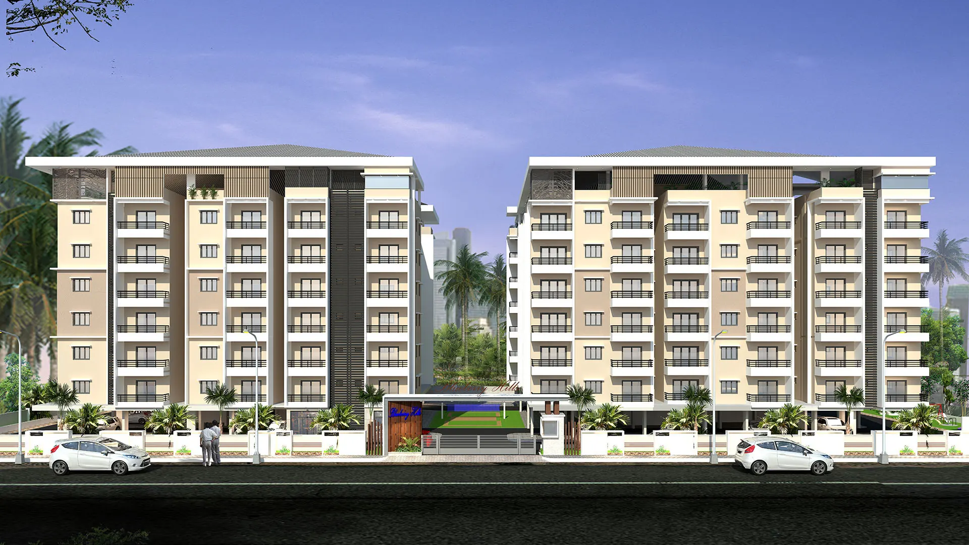 Blueberry Hills apartment building, Brahmavara